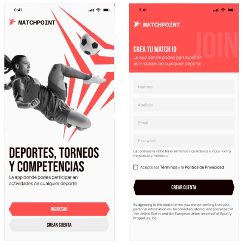 Login MatchPoint
