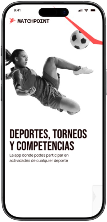 Pantalla de presentación MatchPoint